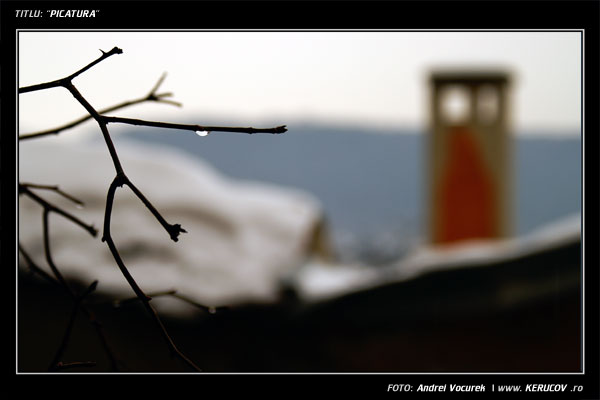 Fotografia: "Picatura" - Setul: "Orasul Sighisoara - Cetatea Medievala", din Sighisoara / Schassburg, Romania / Roumanie, cu aparat Konica Minolta Dynax 5D, data 2005-12-27 KERUCOV .ro © 1997 - 2008 || Andrei Vocurek