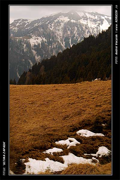 Fotografia: "Ultima zapada" - Setul: "Pasul peste munti", din Sinaia, Romania / Roumanie, cu aparat Konica Minolta Dynax 5D, data 2006-04-29 KERUCOV .ro © 1997 - 2008 || Andrei Vocurek