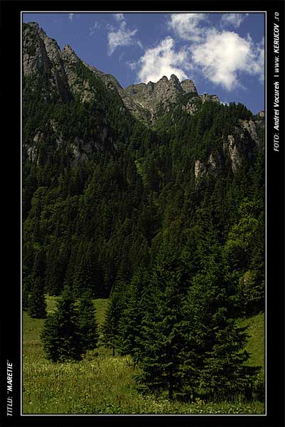 Fotografia: "Maretie" - Setul: "Pasul peste munti", din Muntii Bucegi, Romania / Roumanie, cu aparat Konica Minolta Dynax 5D, data 2006-07-16 KERUCOV .ro © 1997 - 2008 || Andrei Vocurek