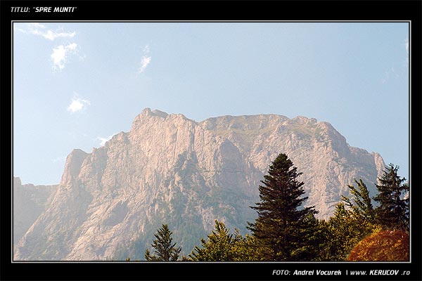 Fotografia: "Spre munti" - Setul: "Pasul peste munti", din Busteni, Romania / Roumanie, cu aparat Fujifilm FinePix S3000, data 2004-09-08 KERUCOV .ro © 1997 - 2008 || Andrei Vocurek
