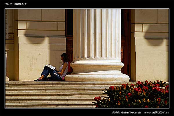 Fotografia: "Noutati" - Setul: "Portrete cu, din si pentru suflet", din Bucuresti / Bucharest, Romania / Roumanie, cu aparat Konica Minolta Dynax 5D, data 2006-04-22 KERUCOV .ro © 1997 - 2008 || Andrei Vocurek