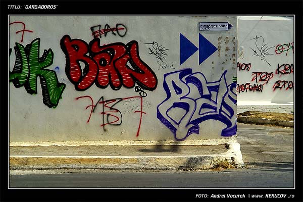 Fotografia: "Gargadoros" - Setul: "Peisaj urban si suburban", din Agios Nikolaos, Grecia, Insula Creta / Greece, Crete, cu aparat Konica Minolta Dynax 5D, data 2006-09-19 KERUCOV .ro © 1997 - 2008 || Andrei Vocurek