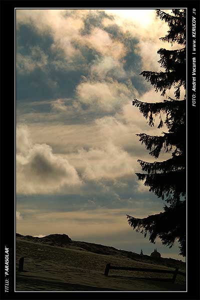 Fotografia: "Parasolar" - Setul: "Pasul peste munti", din Muntii Bucegi, Romania / Roumanie, cu aparat Konica Minolta Dynax 5D, data 2006-01-29 KERUCOV .ro © 1997 - 2008 || Andrei Vocurek